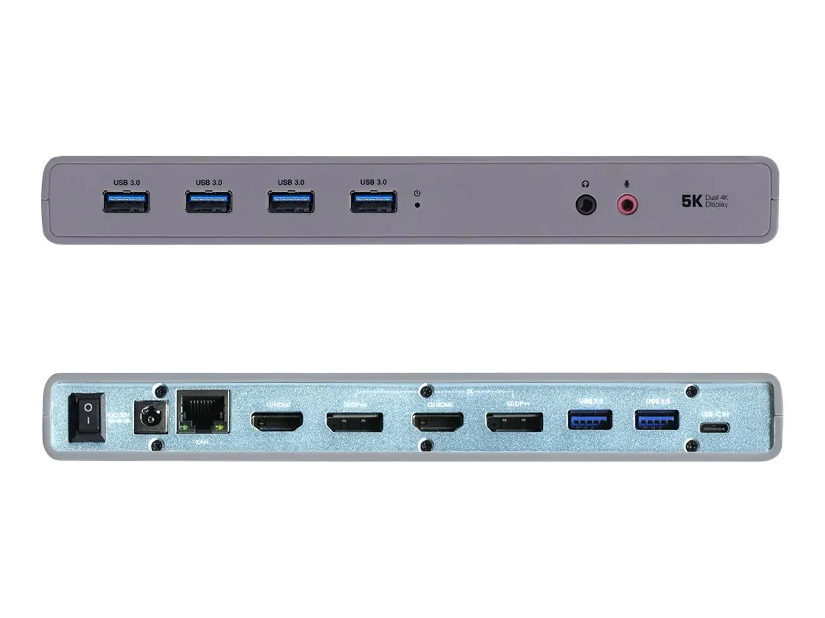 i-Tec USB-C / USB-A 3.0 4K Dual Video Docking Station - Dockingstation - USB-C - GigE - Europa i-Tec USB-C / USB-A 3.0 4K Dual Video Docking Station - Dockingstation - USB-C - GigE - Europa