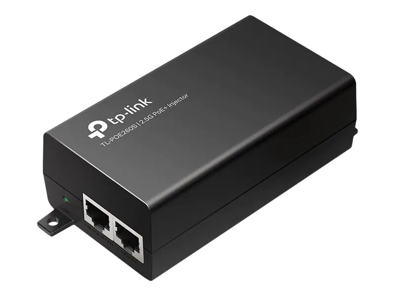 TP-Link TL-POE260S V1.6 - Power Injector - 2,5 Gbps - Wechselstrom 100-240 V - 30 Watt - Ausgangsanschlüsse: 1 TP-Link TL-POE260S V1.6 - Power Injector - 2,5 Gbps - Wechselstrom 100-240 V - 30 Watt - Ausgangsanschlüsse: 1
