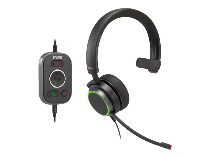 snom A330M - Headset - On-Ear - kabelgebunden - USB, 3,5 mm Stecker