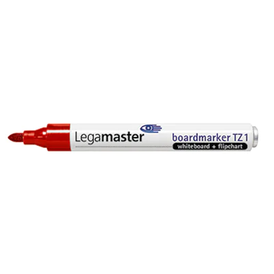 LEGAMASTER TZ1 Boardmarker rot - 10 Stueck e - Rot - Weiß - 1.5 mm - 3 7-110002
