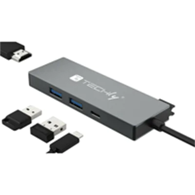 Techly USB3.2 Type-C Docking Station 2x USB-A 1x USB-C HDMI