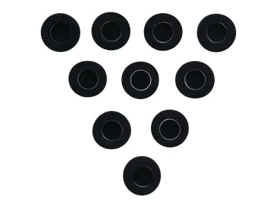 BlueParrott - Ohrpolster für Headset (Packung mit 10) - für BlueParrott C400-XT