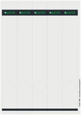 Leitz Ordneretikett 16880085 lang/schmal Papier gr 125 St./Pack.