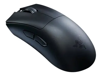 Razer DeathAdder V3 HyperSpeed - Maus - ergonomisch - Für Rechtshänder - optisch - 5 Taste