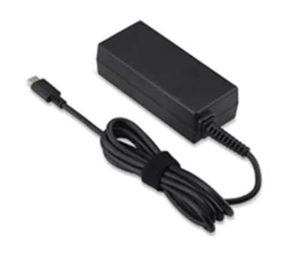 Acer - Netzteil - 45 Watt - Europäische Union - Schwarz - für Chromebook Spin 13; TravelMate P2410, P2510, P614, TMP614; TravelMate X3; X5