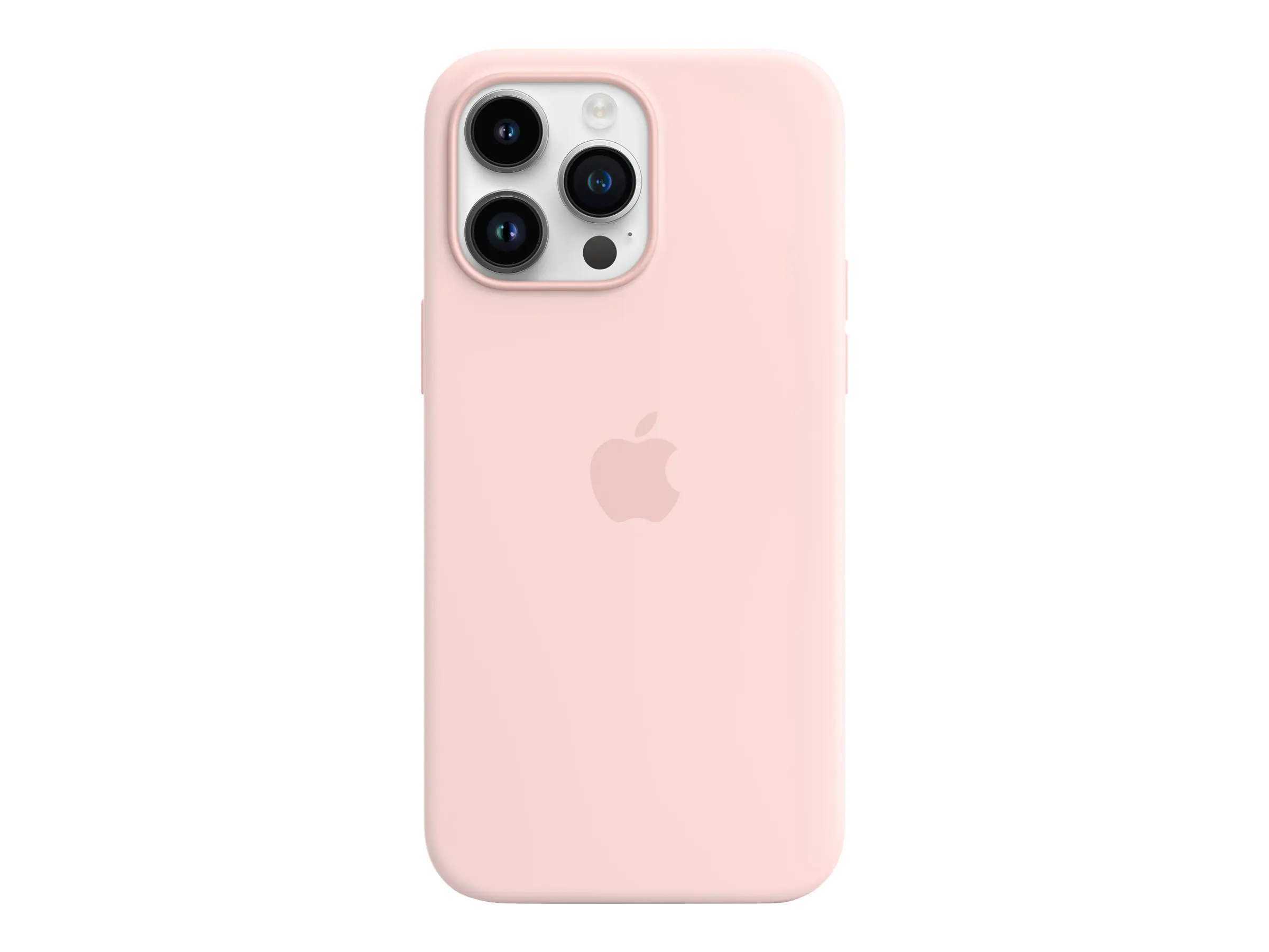 Apple - Hintere Abdeckung für Mobiltelefon - mit MagSafe - Silikon - Chalk Pink - für iPhone 14 Pro Max