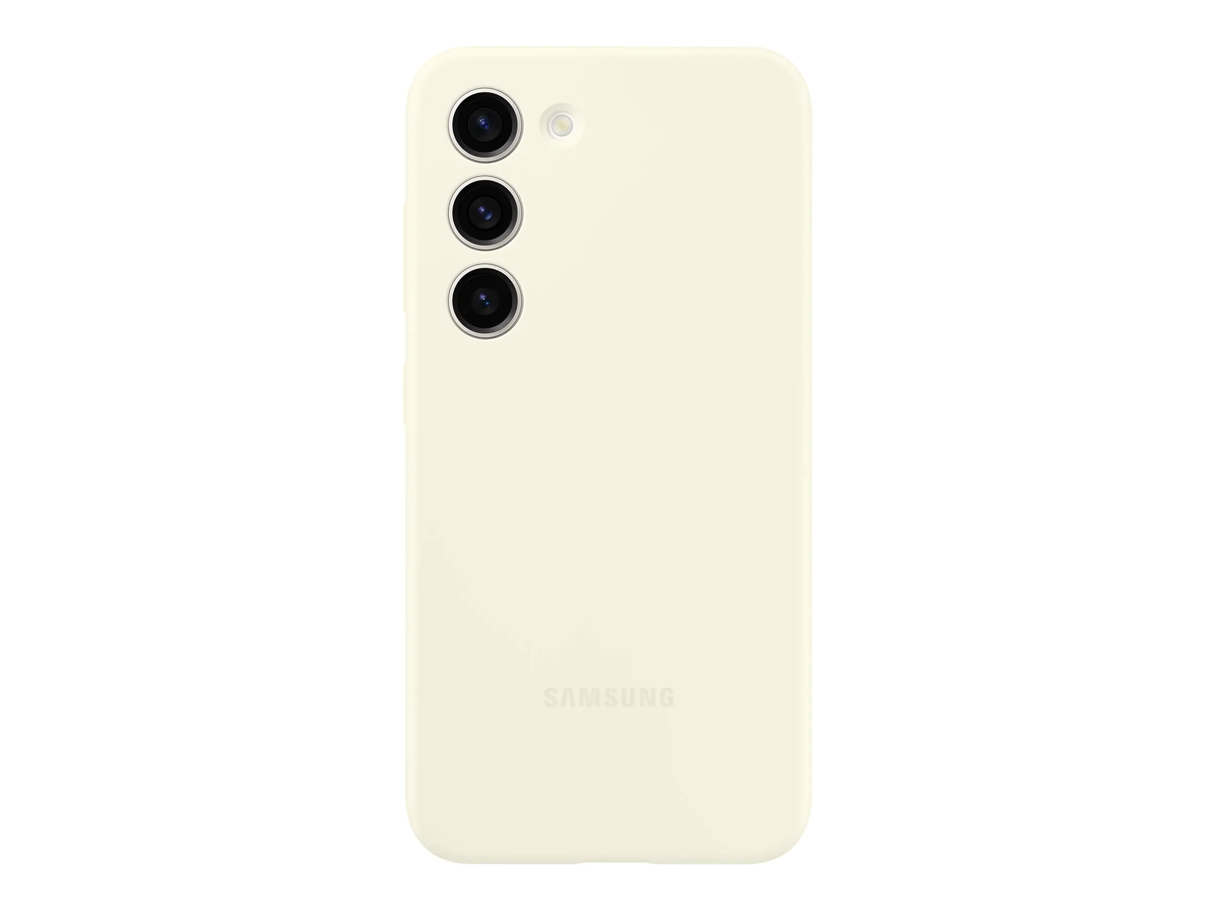 Samsung EF-PS911 - Hintere Abdeckung für Mobiltelefon - Silikon - Cremefarben - für Galaxy S23