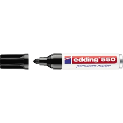 edding Permanentmarker 550 4-550001 3-4mm Rundspitze nachfüllbar sw