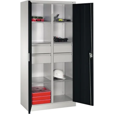 C+P Werkzeugschrank 89213042S10123 6Bd. 4Sch. 1950x930x500mm lgr/sgr