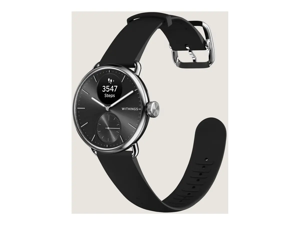 WITHINGS ScanWatch 2 - 38 mm - Edelstahl - Hybrid Smart Watch mit Band