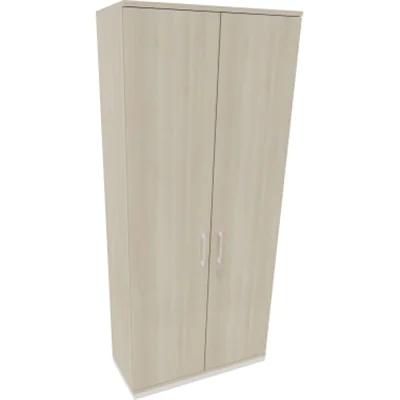 Flügeltürenschrank 6OH B1000xT442xH2221 ws/Akazie