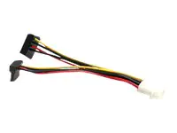 Supermicro - Netzteil - interne Stromversorgung, 4-polig (M) zu SATA-Stromstecker (W) - 15 cm