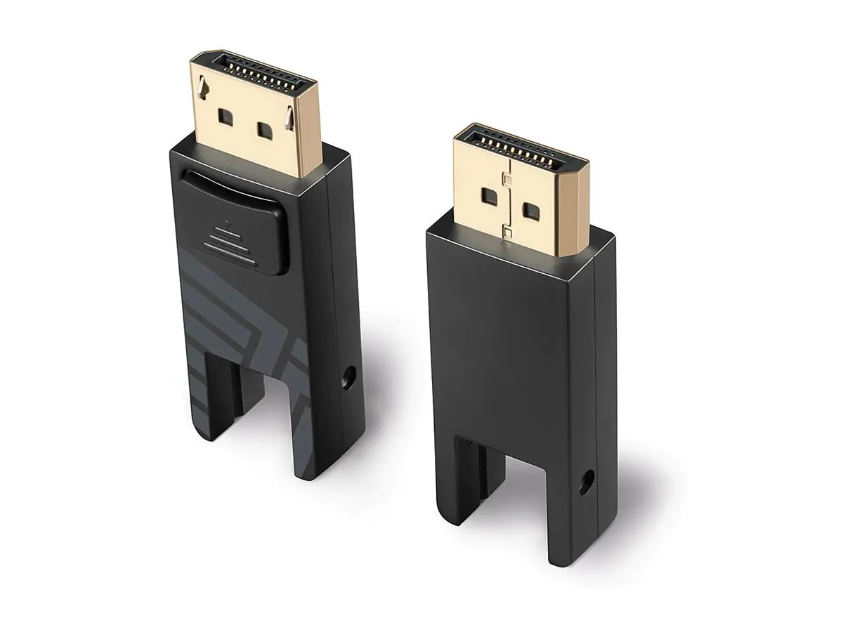 Lindy - DisplayPort-Kabelsatz - DisplayPort 1.4 - 70 m - rund, unterstützt 8K UHD (7680 x 4320) - Schwarz