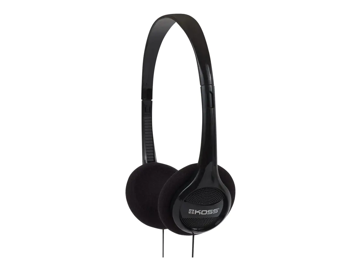 Koss KPH7 - Kopfhörer - On-Ear - kabelgebunden - 3,5 mm Stecker - Schwarz