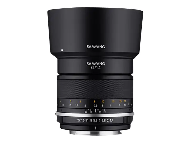 Samyang MF - Teleobjektiv - 85 mm - f/1.4 MK2 - Sony E-mount - für Sony Cinema Line; a VLOGCAM; a1; a1 II; a6700; a7 IV; a7C; a7C II; a7CR; a7R V; a9 III