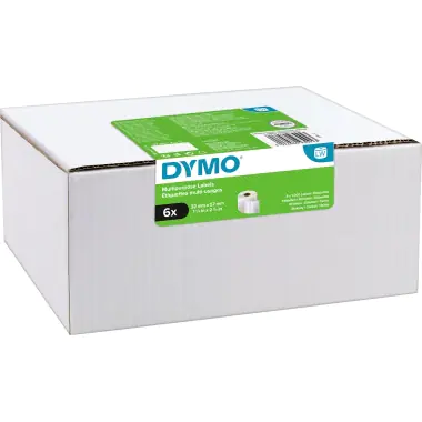 DYMO Vielzwecketikett 2093094 32x57mm 1.000St. 6 Rl./Pack. DYMO Vielzwecketikett 2093094 32x57mm 1.000St. 6 Rl./Pack.