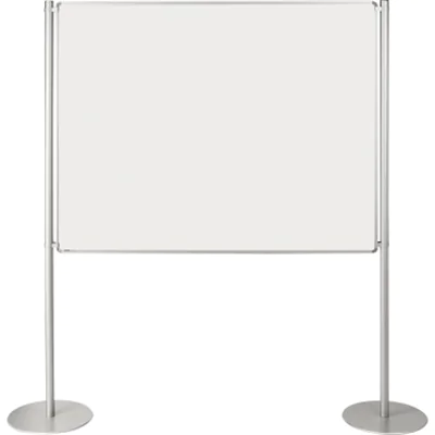 Ultradex Stellwand 749208 150x120cm beids. Whiteboard Tellerfuß weiß Ultradex Stellwand 749208 150x120cm beids. Whiteboard Tellerfuß weiß