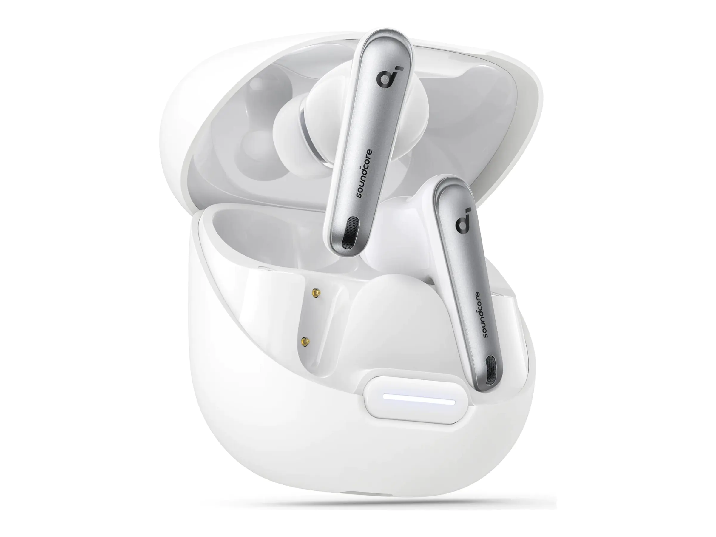 Soundcore Liberty 4 NC - True Wireless-Kopfhörer mit Mikrofon - im Ohr - Bluetooth - aktive Rauschunterdrückung - Klar Weiß Soundcore Liberty 4 NC - True Wireless-Kopfhörer mit Mikrofon - im Ohr - Bluetooth - aktive Rauschunterdrückung - Klar Weiß