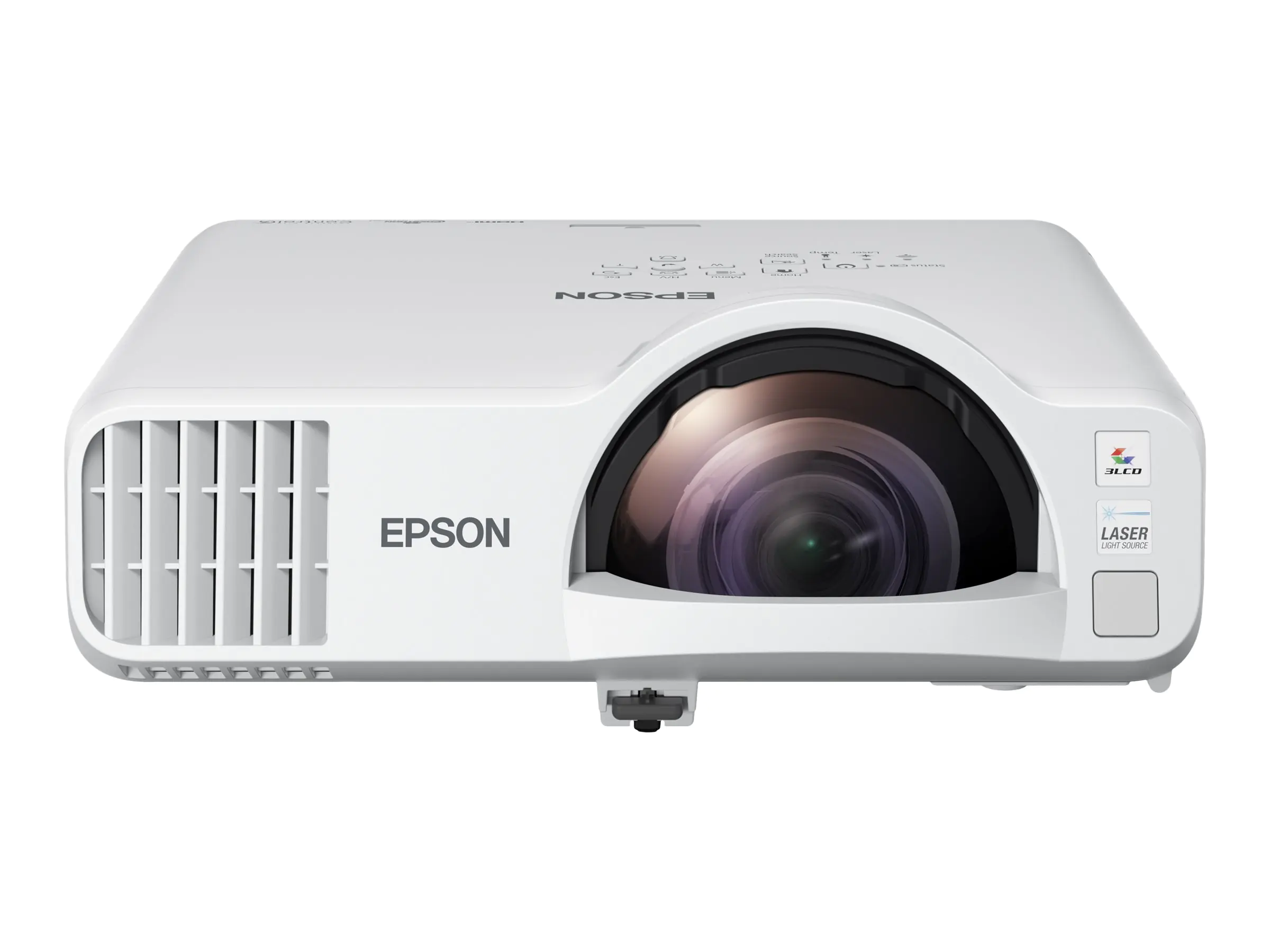 Epson EB-L210SF - 3-LCD-Projektor - 4000 lm (weiß) - 4000 lm (Farbe) - 16:9 - 1080p - 802.11a/b/g/n/ac Wireless / LAN/ Miracast - weiß