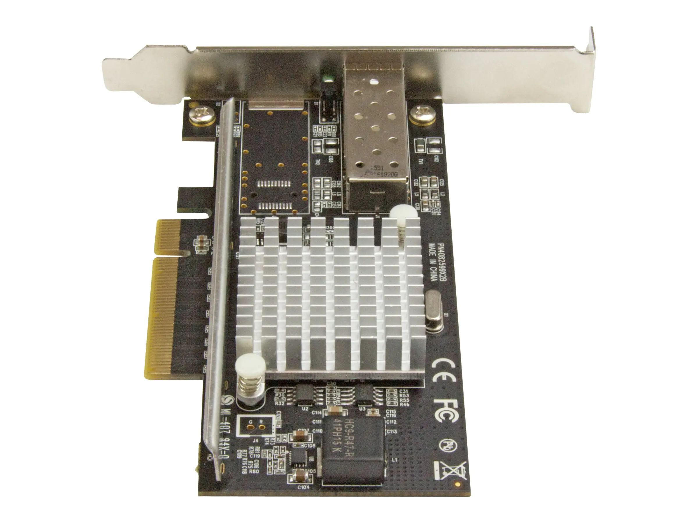 StarTech 1 Port 10G Open SFP+ Netzwerkkarte - PCIe - Intel Chip - MM/SM - PCI Express 10G NIC mit Open SFP+ - 10G Ethernet Karte - Netzwerkadapter - PCIe 2.0 x8 - 10 GigE - 10GBase-LR, 10GBase-SR, 10GBase-LRM - Schwarz - für P/N: SFP10GBBXDST, SFP10GBBXUS