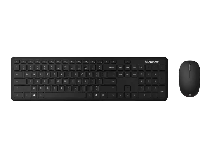 Microsoft Bluetooth Desktop - Tastatur-und-Maus-Set - kabellos - Bluetooth 4.0 - Deutsch - mattschwarz