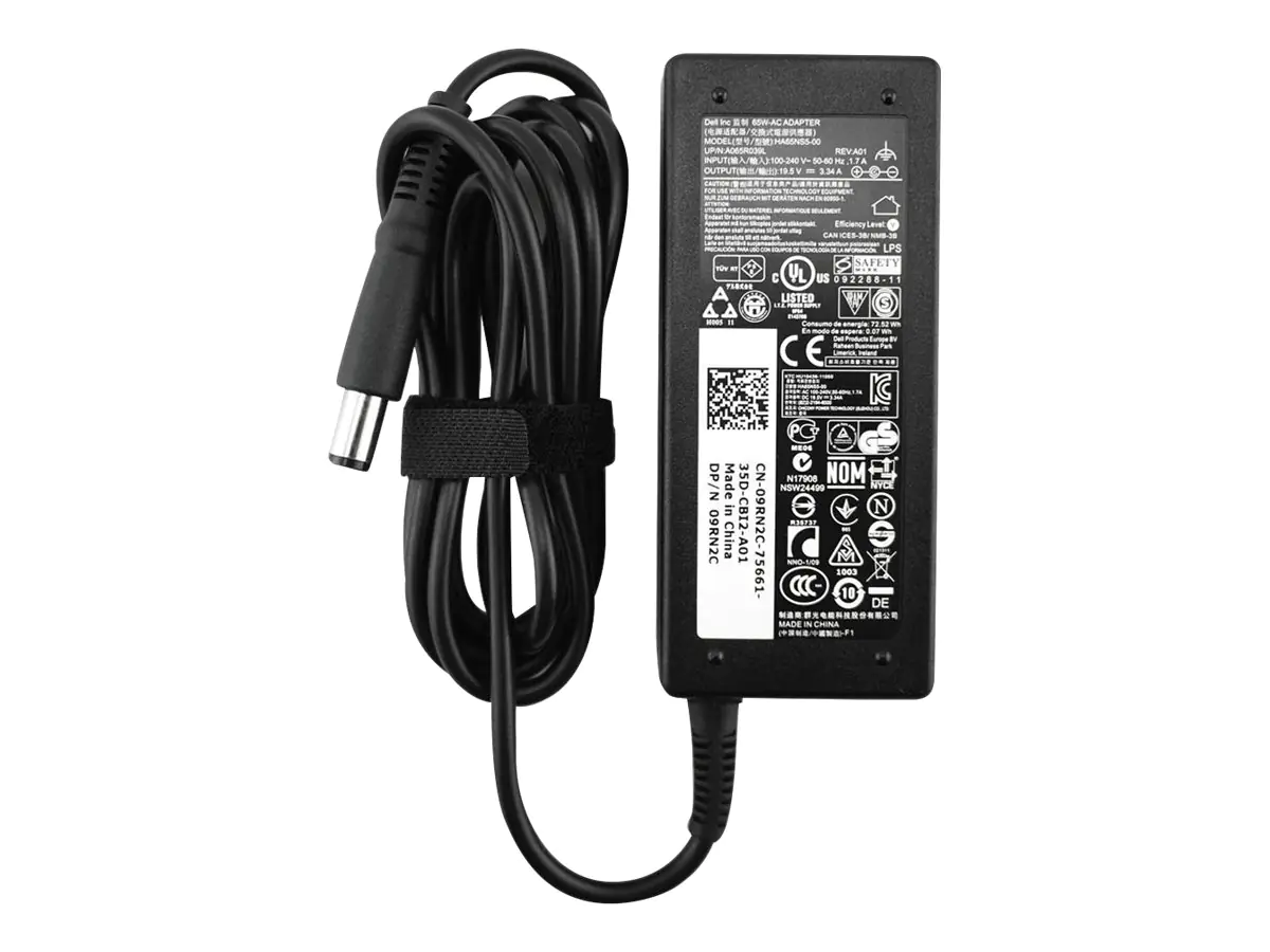 Origin Storage - Netzteil - Wechselstrom 100-240 V - 65 Watt - Europa - Schwarz