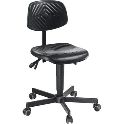 meychair Arbeitsdrehstuhl Workster Basic W1 ca. 50-64cm Stahl schwarz