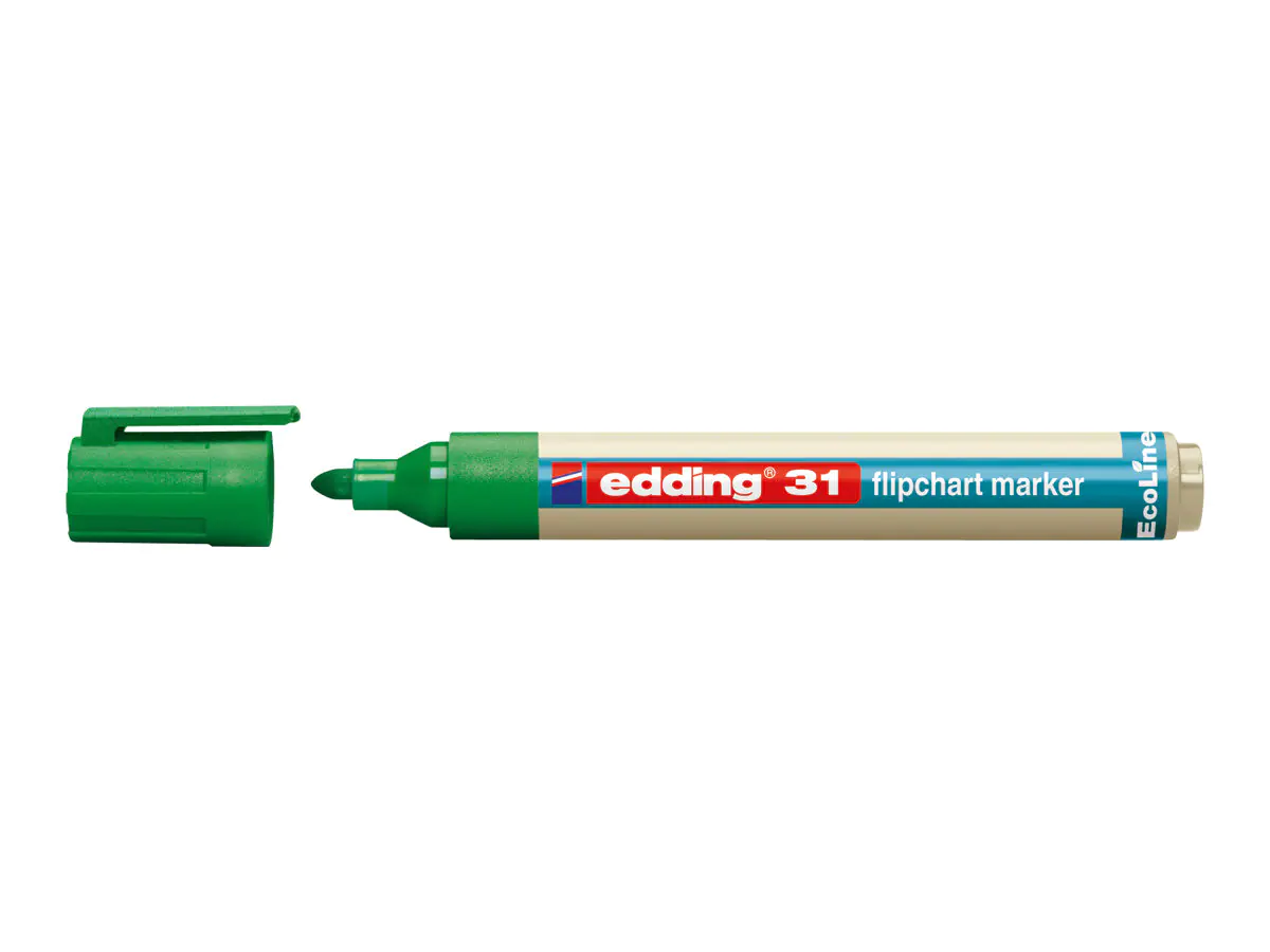 EDDING EcoLine 31 - Marker - für Flipchart 4-31004