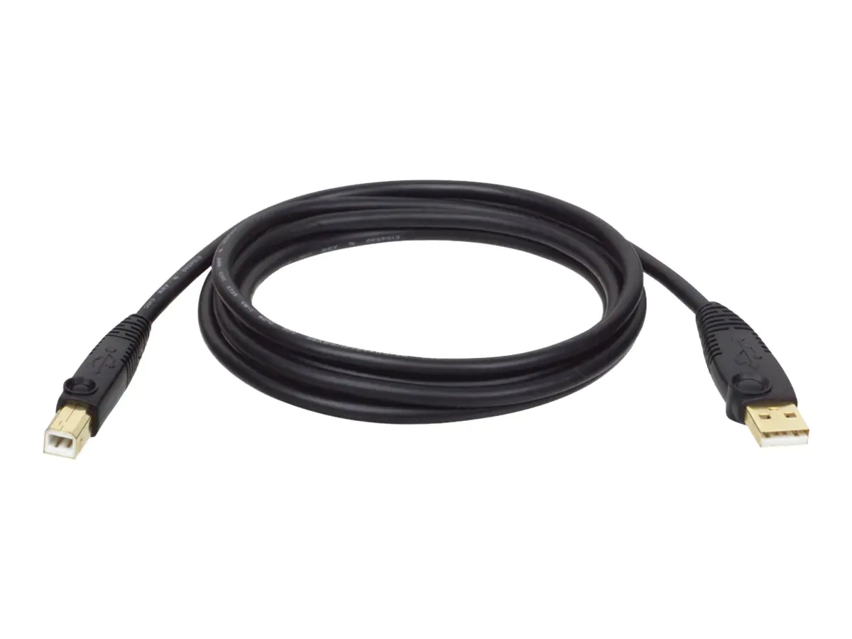 Eaton Tripp Lite Series USB 2.0 A to B Cable (M/M), 6 ft. (1.83 m) - USB-Kabel - USB (M) zu USB Typ B (M) - USB 2.0 - 1.8 m - Schwarz
