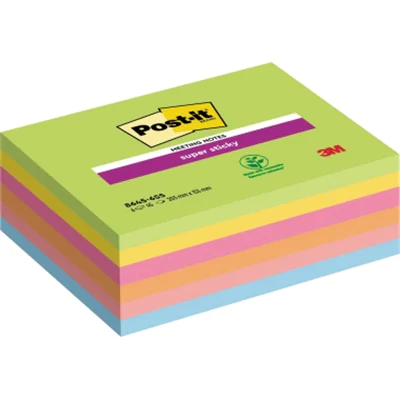 3M 86456SSEU, Rechteck, Mehrfarbig, Papier, 203 mm, 153 mm, 45 Blätter 8645-6SS-EU
