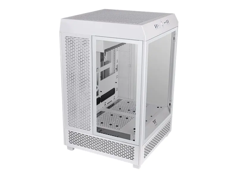 Thermaltake The Tower 500 Snow - Mid tower - E-ATX - Seitenteil mit Fenster (gehärtetes Glas) - keine Spannungsversorgung (PS/2) - weiß - USB/Audio