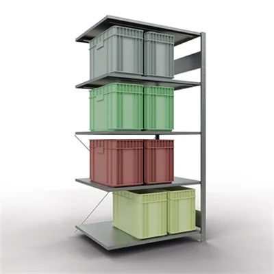 SCHULTE Regal MULTIplus150 12585 Anbau 2.000x1.000x800mm 5Böden vz SCHULTE Regal MULTIplus150 12585 Anbau 2.000x1.000x800mm 5Böden vz