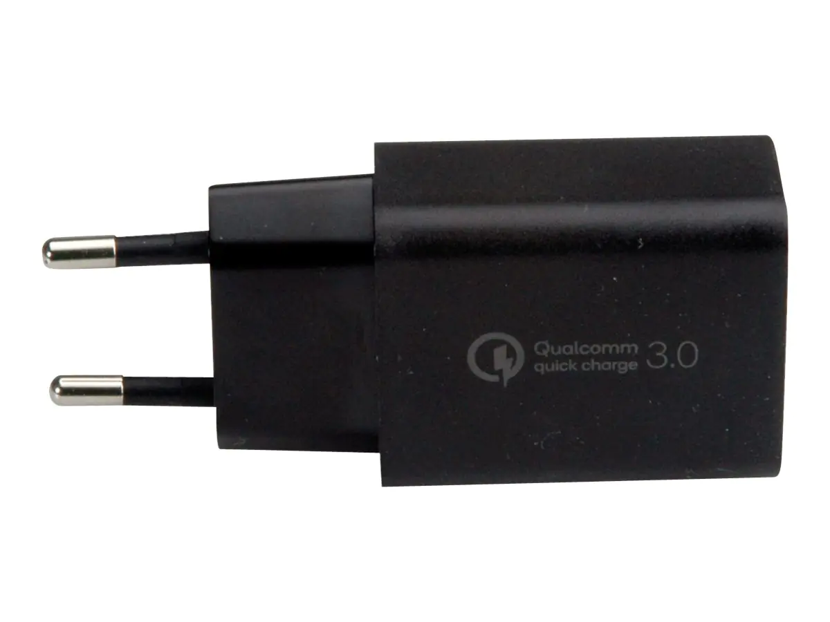 VALUE - Netzteil - Wechselstrom 100-240 V - 18 Watt - Europa - Schwarz