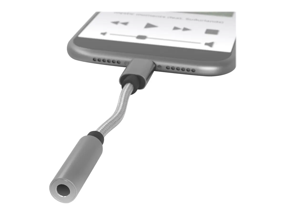TERRATEC Connect C50 - Adapter USB-C auf Klinkenstecker - USB-C männlich zu Stereo Mini-Klinkenstecker weiblich