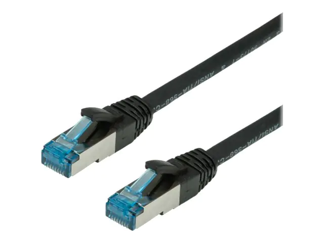 VALUE Patch-Kabel - RJ-45 (M) bis RJ-45 (M) - 5 m SFTP - PiMF - CAT 6a - Schwarz - 21.99.1965 VALUE Patch-Kabel - RJ-45 (M) bis RJ-45 (M) - 5 m SFTP - PiMF - CAT 6a - Schwarz - 21.99.1965