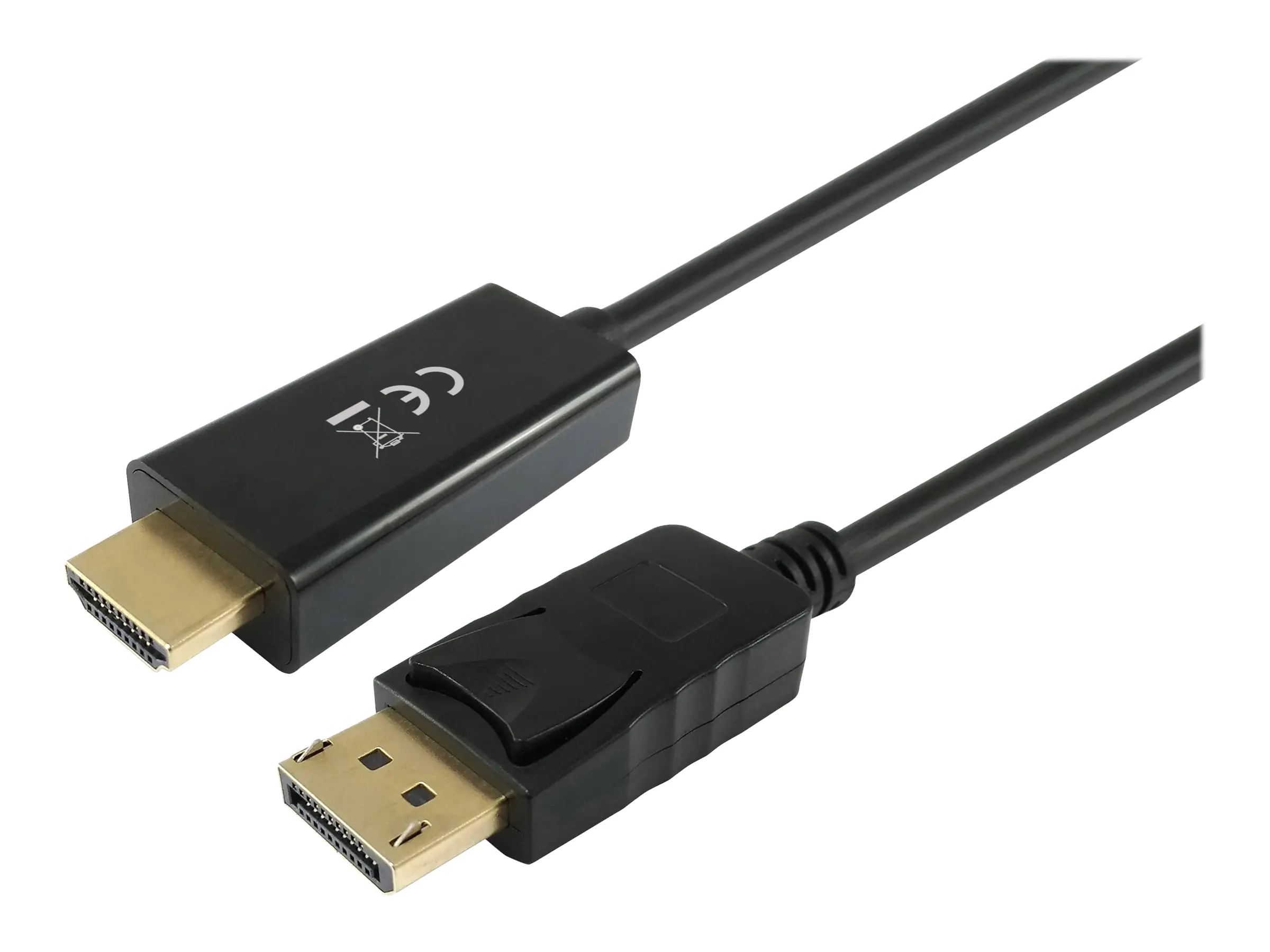 Equip Life - Adapterkabel - DisplayPort männlich zu HDMI männlich - 3 m - 4K Unterstützung Equip Life - Adapterkabel - DisplayPort männlich zu HDMI männlich - 3 m - 4K Unterstützung
