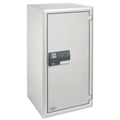 BURG-WÄCHTER Sicherheitsschrank Diplomat 780 E FP Innenmaße: 37,2 x 86 x 30 cm (B x H x T) 104mm Elektroschloss, Fingerabdruck Stahl grau