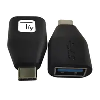 Techly Adapter USB-C M to USB-A F schwarz Techly Adapter USB-C M to USB-A F schwarz