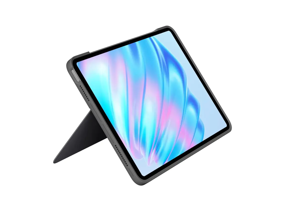 Logitech Combo Touch - Tastatur und Foliohülle - mit Trackpad - hintergrundbeleuchtet - Apple Smart