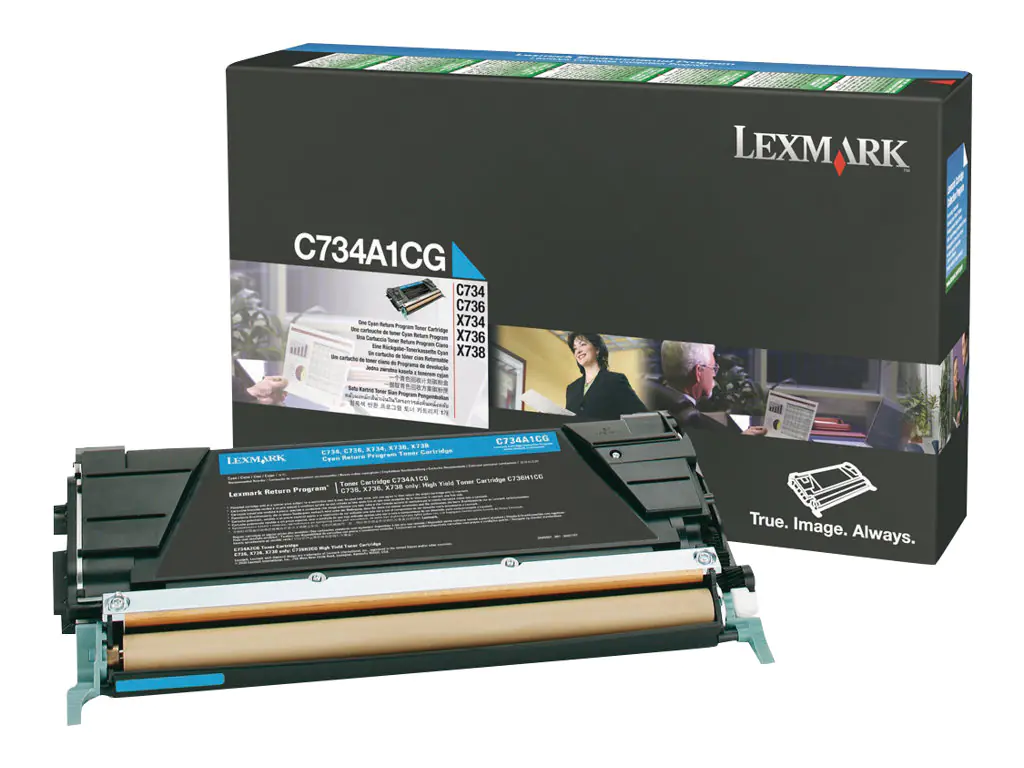 Lexmark - Magenta - Original - Tonerpatrone LCCP, LRP - für Lexmark C734, C736, X734, X736, X738
