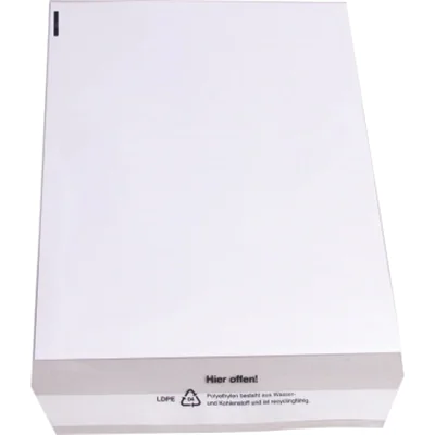 Versandtasche C4 0,07mm Polyethylen oF tr 100 St./Pack. Versandtasche C4 0,07mm Polyethylen oF tr 100 St./Pack.