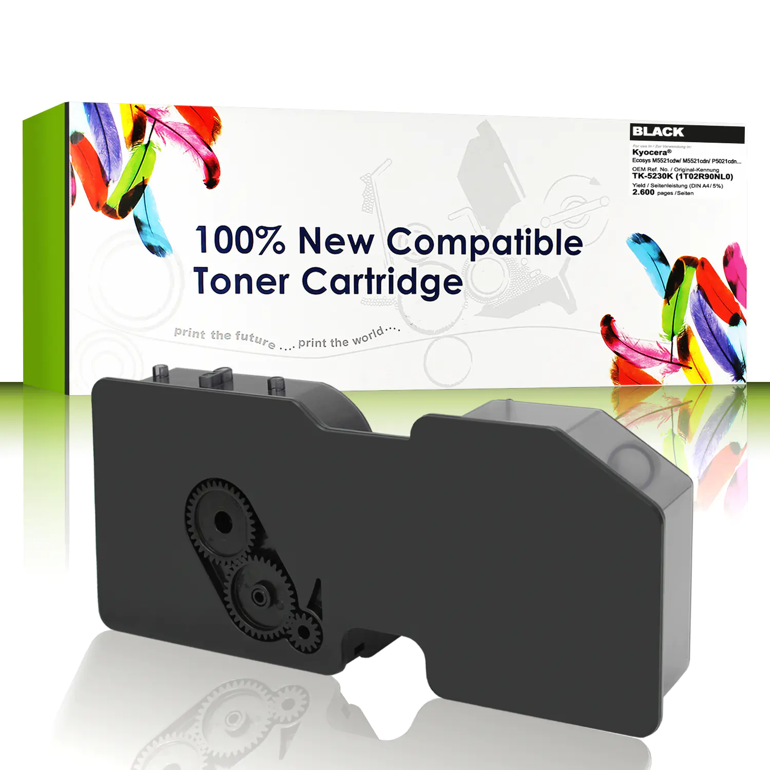CartridgeWeb Toner kompatibel zu Kyocera/Mita 1T02R90NL0 TK-5230 K Schwarz 2.600 Seiten 1 Stück CartridgeWeb Toner kompatibel zu Kyocera/Mita 1T02R90NL0 TK-5230 K Schwarz 2.600 Seiten 1 Stück