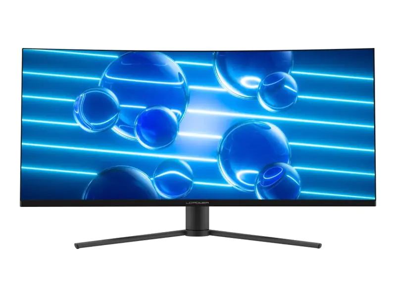 LC-Power 86.36cm 34" LC-M34-UWQHD-180-C Ultra WQHD 21 9 - Flachbildschirm (TFT/LCD) - 86,4 cm