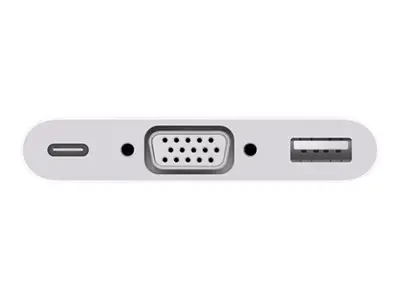 Apple USB-C VGA Multiport Adapter - VGA-Adapter - 24 pin USB-C (M) zu HD-15 (VGA), USB Typ A, 24 pin USB-C (W) Apple USB-C VGA Multiport Adapter - VGA-Adapter - 24 pin USB-C (M) zu HD-15 (VGA), USB Typ A, 24 pin USB-C (W)
