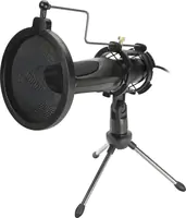 SPEEDLINK Audis Streaming Microphone Black SL-800012-BK