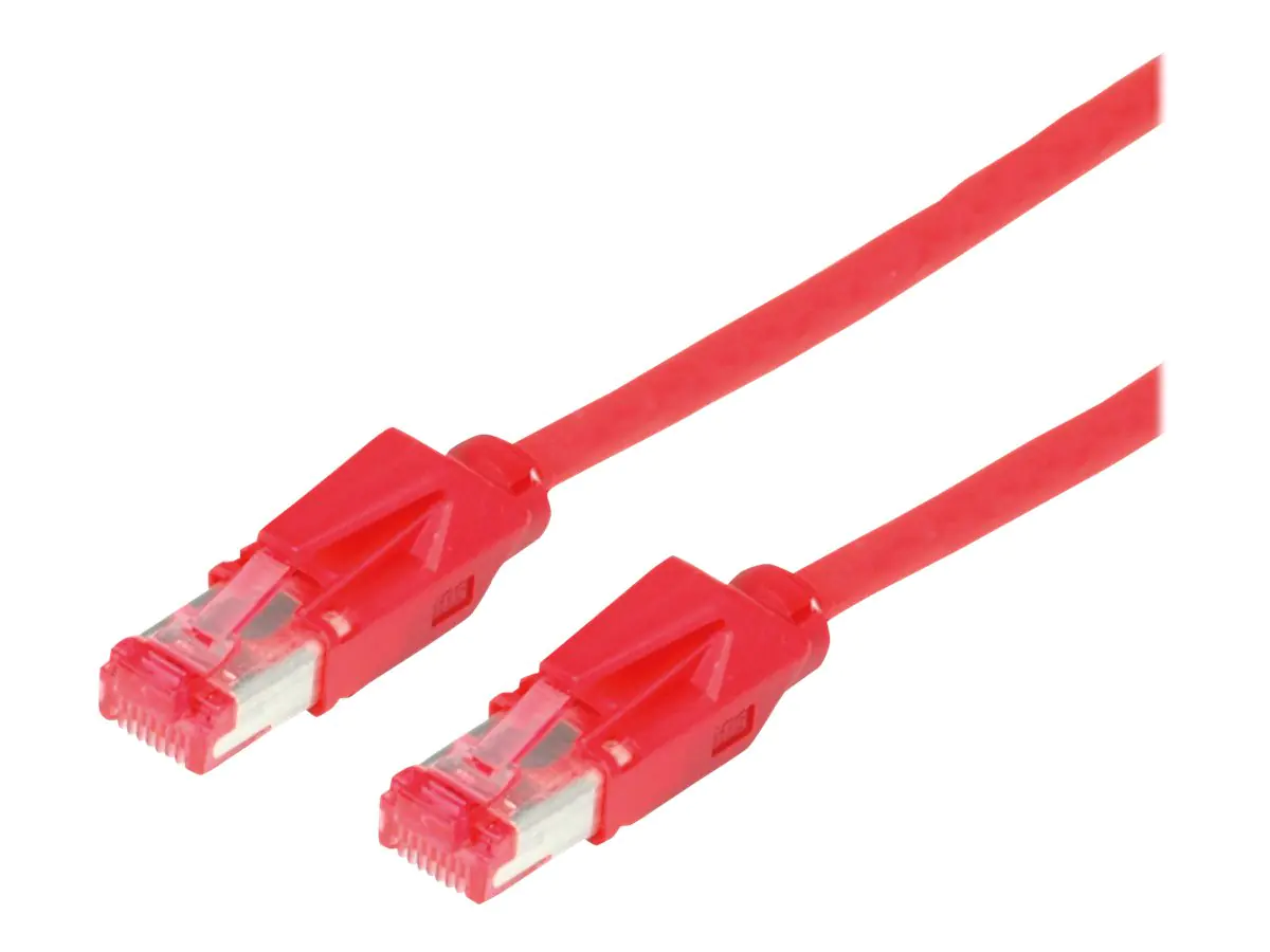 Secomp DRAKA UC400 S27 - Patch-Kabel - RJ-45 (M) zu RJ-45 (M) - 50 cm - FTP - CAT 6 - halogenfrei - Rot