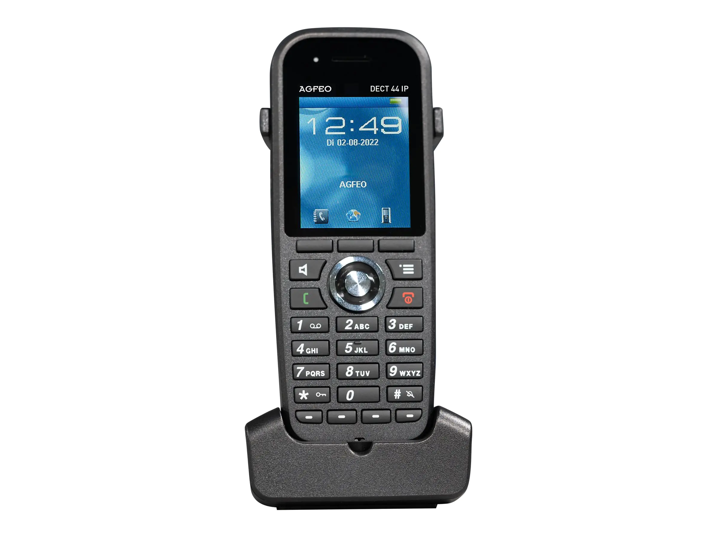 AGFEO Telefon DECT44 IP schwarz