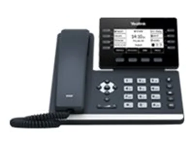 Yealink SIP-T53W - VoIP-Telefon - mit Bluetooth-Schnittstelle mit Rufnummernanzeige - dreiweg Anruffunktion - SIP, SIP v2, SRTP - 12 Leitungen - Classic Gray