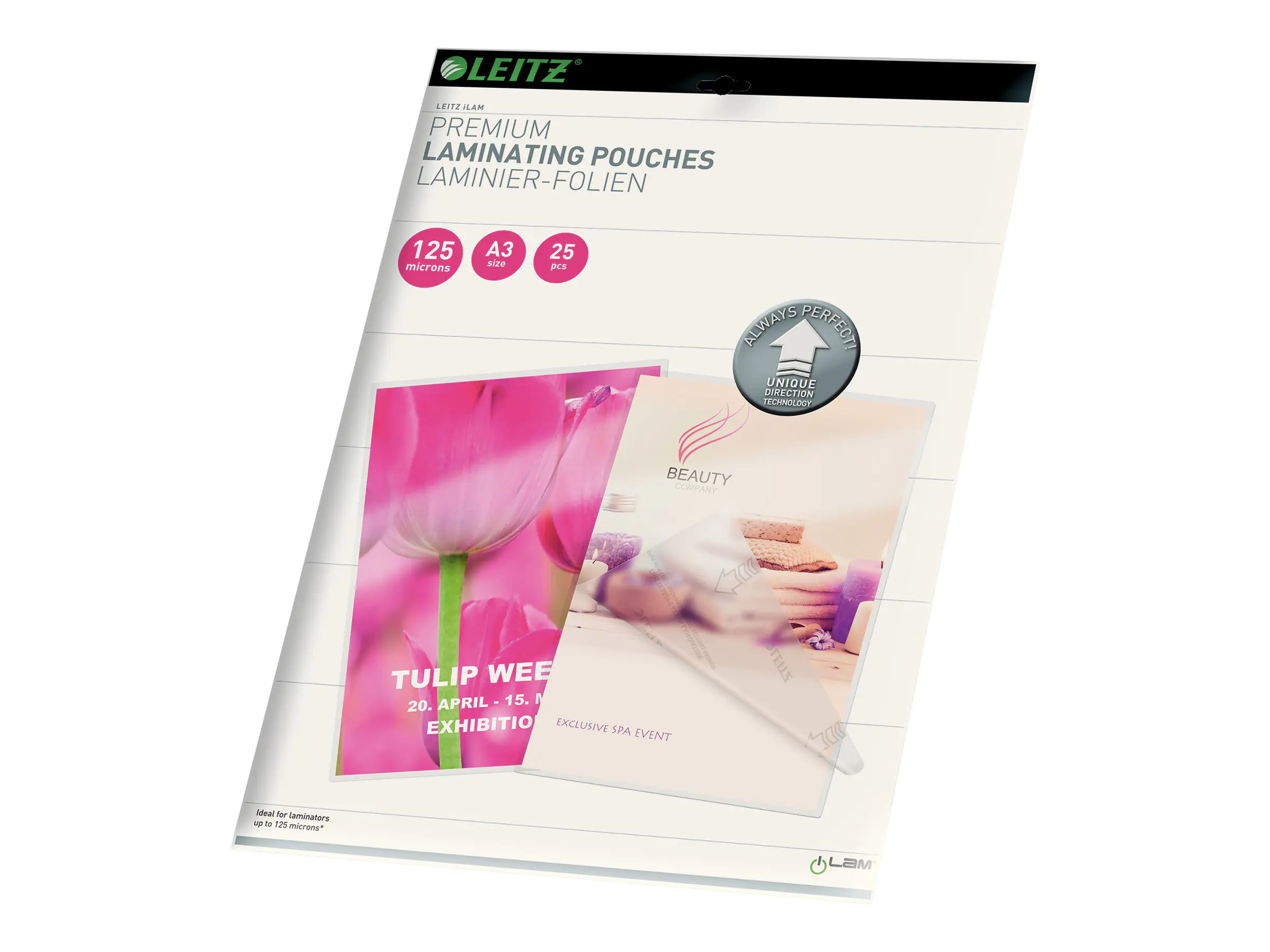 Esselte Leitz Glänzend, kristallklar - A3 (297 x 420 7489-00-00