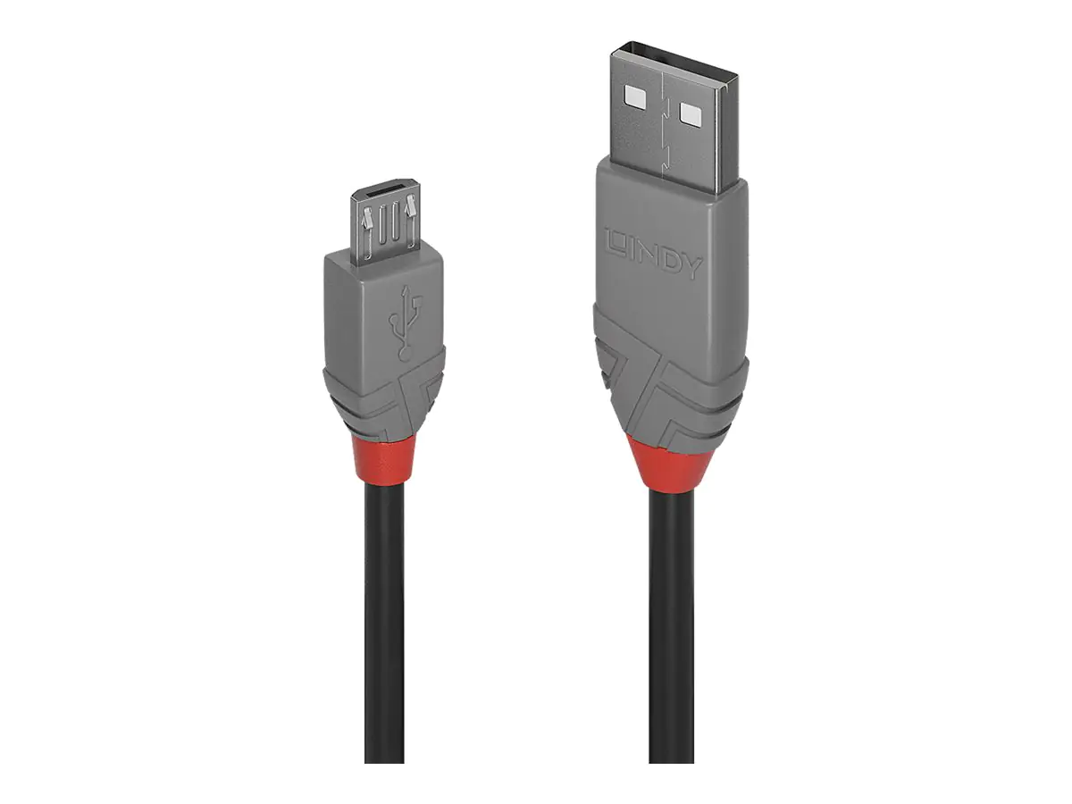 Lindy Anthra Line - USB-Kabel - USB (M) zu Micro-USB Typ B (M) 36733